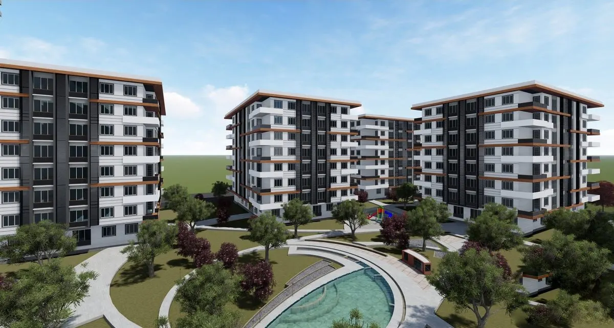 Armağan Park Residences site görünümü, temsili görsel