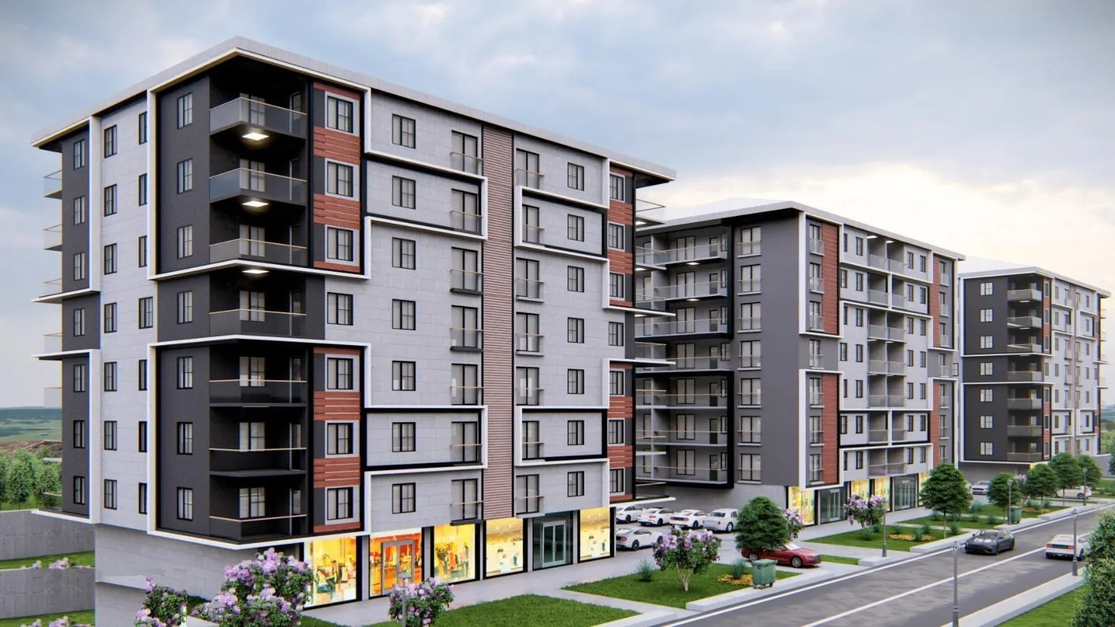 Gamaoğlu Cadde blokları, temsili görsel